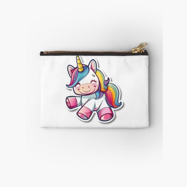 Item preview, Cartoon Rainbow Unicorn Illustration With Large Eyes designed and sold by Reichcorp.