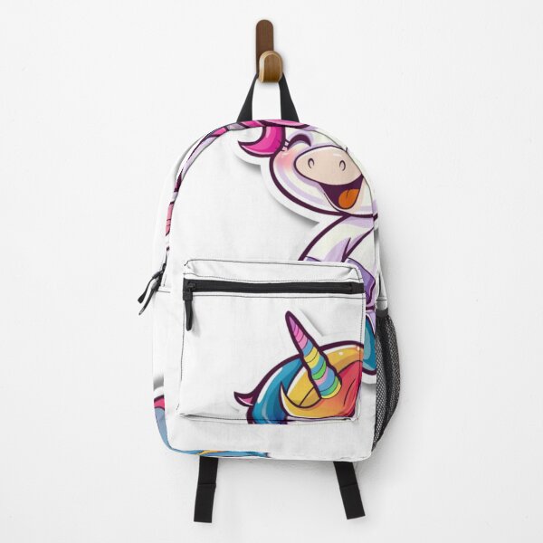 Item preview, Cartoon Rainbow Unicorn Illustration With Large Eyes designed and sold by Reichcorp.