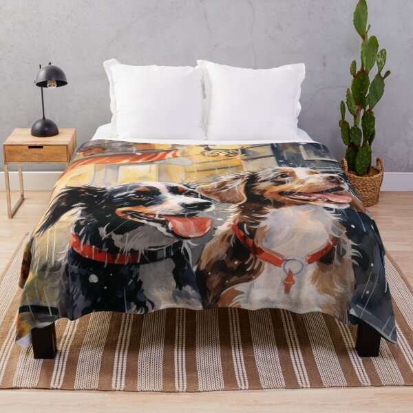 Item preview, Dogs Playing In The Rain designed and sold by Rtymer.