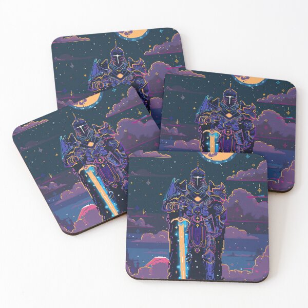 Item preview, Cosmic Knight Pixel Art designed and sold by Kaos-Bit.