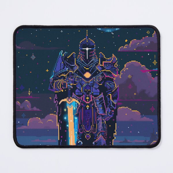 Item preview, Cosmic Knight Pixel Art designed and sold by Kaos-Bit.
