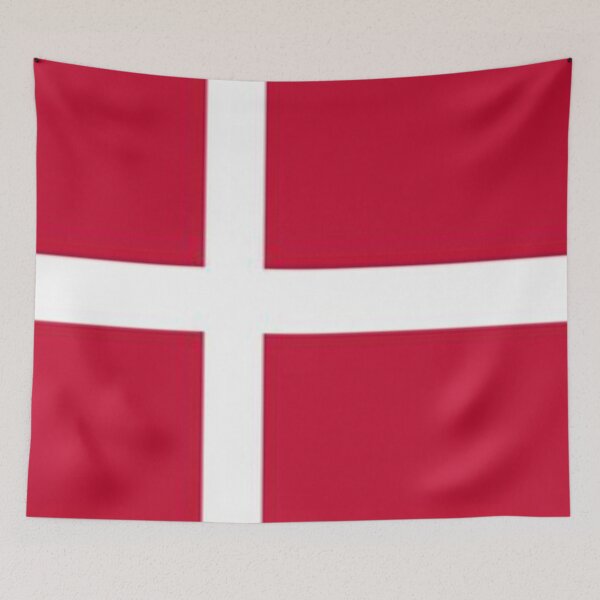 Item preview, Denmark Flag Design designed and sold by Midnight Veil Designs.