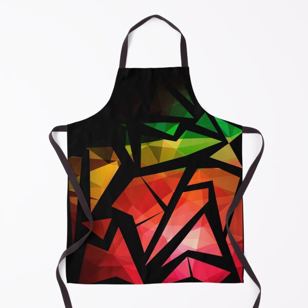 Item preview, Pattern with rainbow color peaces of glass designed and sold by fuzzyfox.
