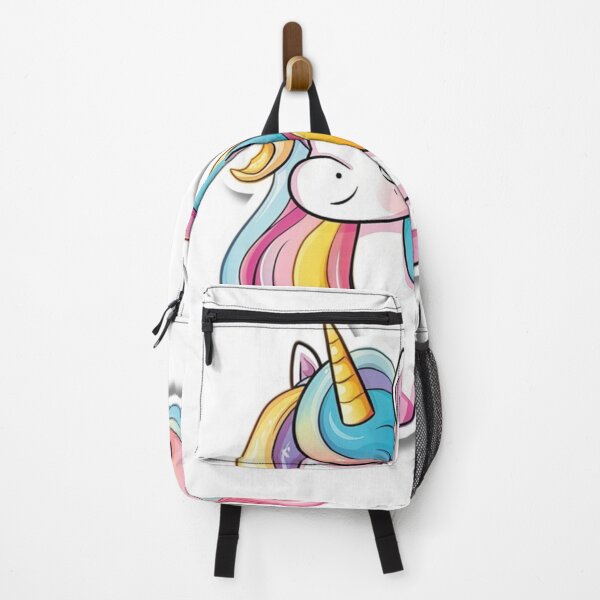 Item preview, Cartoon Rainbow Unicorn Illustration With Large Eyes designed and sold by Reichcorp.