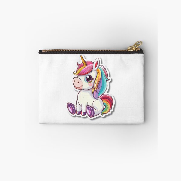 Item preview, Cartoon Rainbow Unicorn Illustration With Large Eyes designed and sold by Reichcorp.
