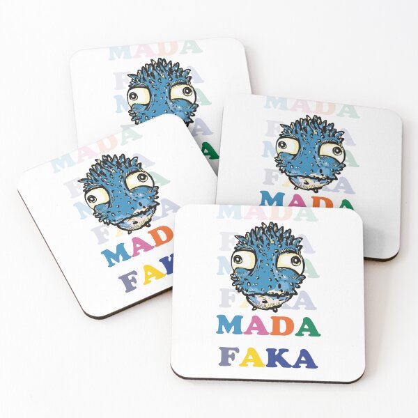 Item preview, The blue MadaFaka! designed and sold by Ema-Bubble.