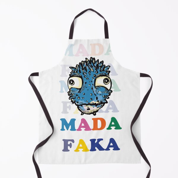 Item preview, The blue MadaFaka! designed and sold by Ema-Bubble.