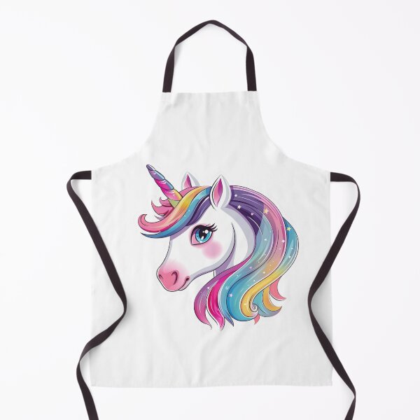 Item preview, Cartoon Rainbow Unicorn Illustration With Large Eyes designed and sold by Reichcorp.