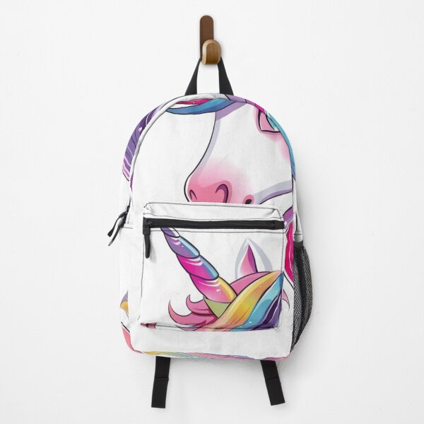 Item preview, Cartoon Rainbow Unicorn Illustration With Large Eyes designed and sold by Reichcorp.