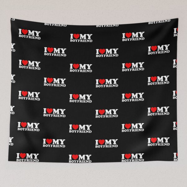 Item preview, I Love My Boyfriend designed and sold by urban-design.