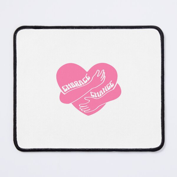 Item preview, Embrace Change - Heart Design Sticker designed and sold by MageinDemand.