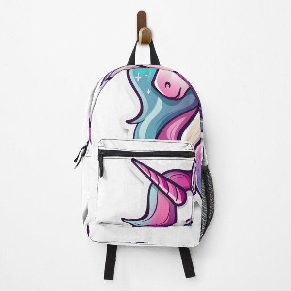Item preview, Cartoon Rainbow Unicorn Illustration With Large Eyes designed and sold by Reichcorp.