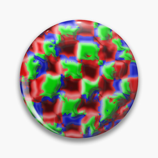 Item preview, Wavy RGB Checkerboard designed and sold by TheRulerofEarth.