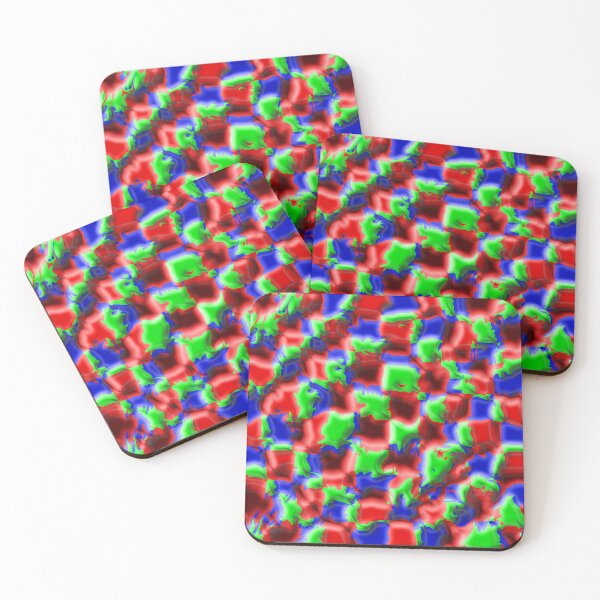 Item preview, Wavy RGB Checkerboard designed and sold by TheRulerofEarth.