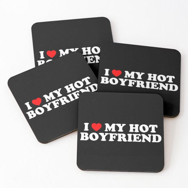 Item preview, I Love My Hot Boyfriend designed and sold by urban-design.