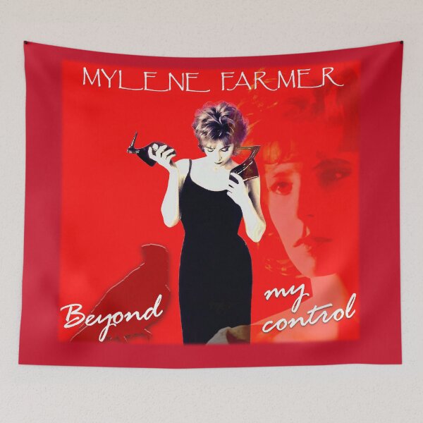 Item preview, Mylene Farmer _ Beyond My Control _T designed and sold by MusicVibesTee.