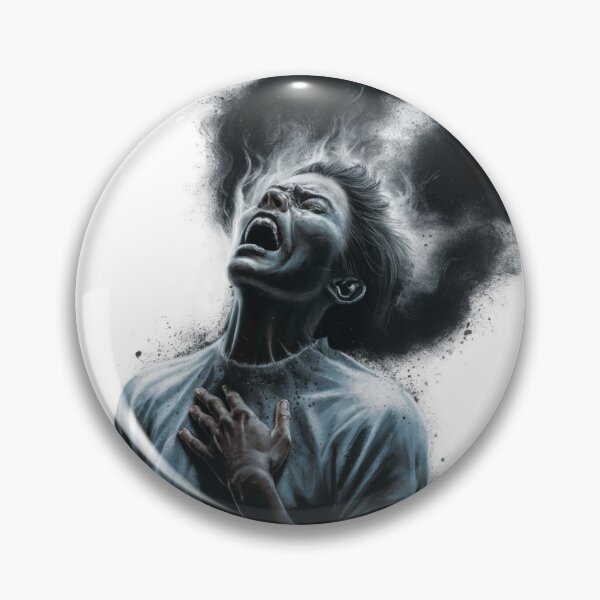 Item preview, The Scream of Inner Torment - Emotional Agony, Internal Struggle designed and sold by ART-HOME-PAWS.