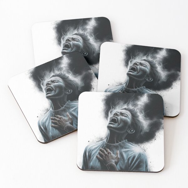 Item preview, The Scream of Inner Torment - Emotional Agony, Internal Struggle designed and sold by ART-HOME-PAWS.