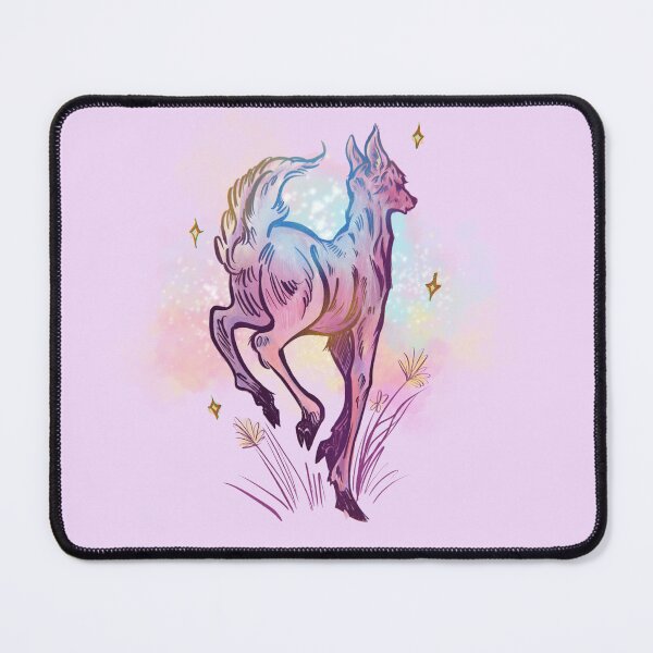 Item preview, fairy deer galloping magic clouds designed and sold by CaptainRingtail.