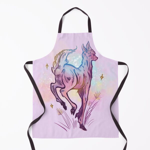 Item preview, fairy deer galloping magic clouds  designed and sold by CaptainRingtail.