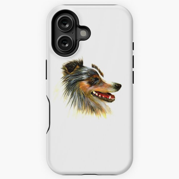 Item preview, Sheltie Dog Acrylic Painting Pet Artwork designed and sold by Alison Langridge.