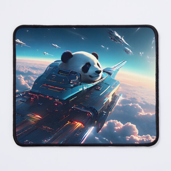 Item preview, Panda spaceship designed and sold by Jambonfromage.