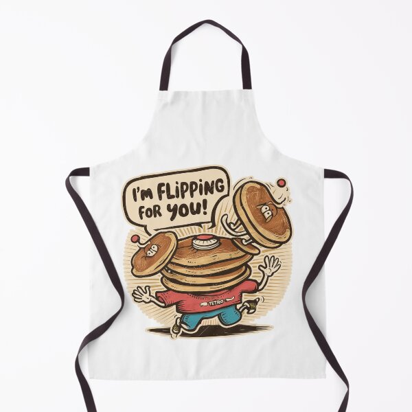 Item preview, ''i'm Flipping For You'' Funny Pancake Lover Kawaii T-Shirt designed and sold by Witty Shirts.