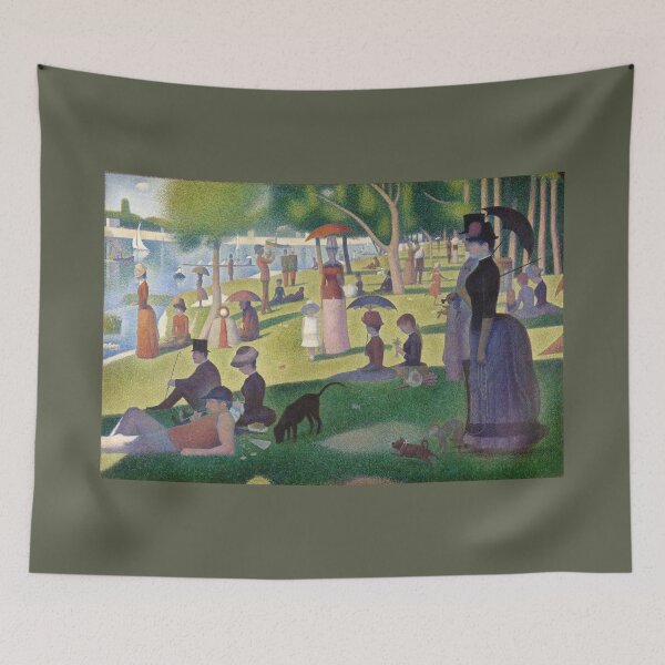 Item preview, Sunday Afternoon Georges Seurat painting designed and sold by ArtUnova.