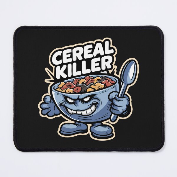 Item preview, 'Cereal Killer'' Funny Cereal Lover Kawaii T-Shirt designed and sold by Witty Shirts.