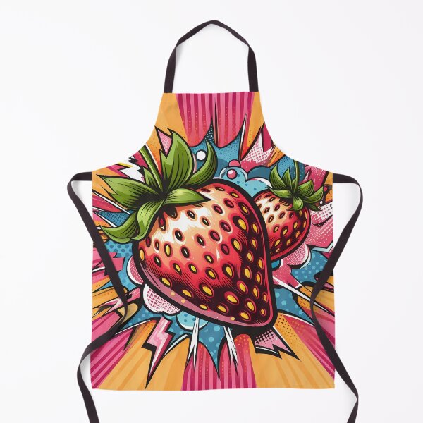 Item preview, Explosive Strawberries in Pop Art Style designed and sold by Vitalka-uk.