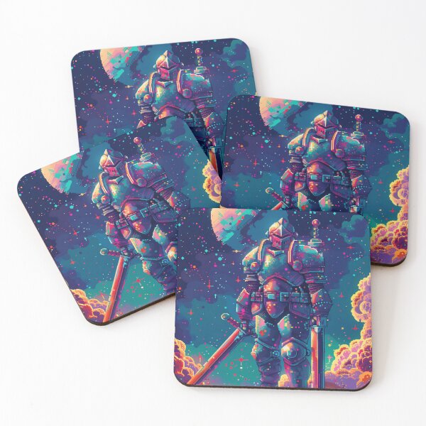 Item preview, Galaxy Knight Pixel Art designed and sold by Kaos-Bit.