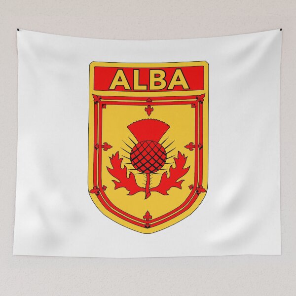 Item preview, cluarain Albannach sgiath bratach rìoghail le h-ainm designed and sold by JonathanR1994.