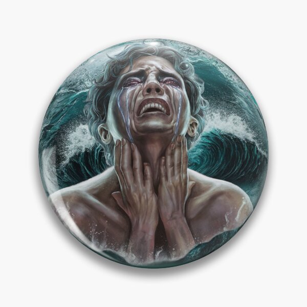 Item preview, Wave of Despair - Depression,  Emotional suffering designed and sold by ART-HOME-PAWS.