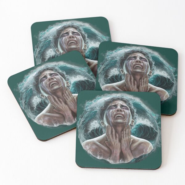 Item preview, Wave of Despair - Depression,  Emotional suffering designed and sold by ART-HOME-PAWS.