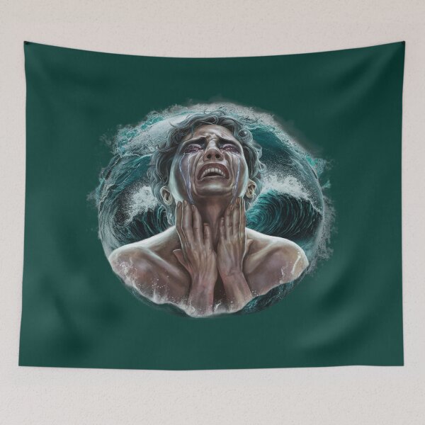 Item preview, Wave of Despair - Depression,  Emotional suffering designed and sold by ART-HOME-PAWS.
