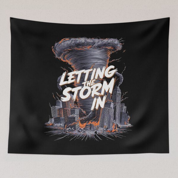 Item preview, Letting the storm in - Tornado chaser - Storm chaser designed and sold by JansenGS.