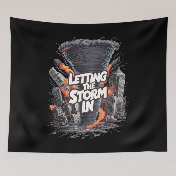 Item preview, Letting the storm in - Tornado chaser - Storm chaser designed and sold by JansenGS.