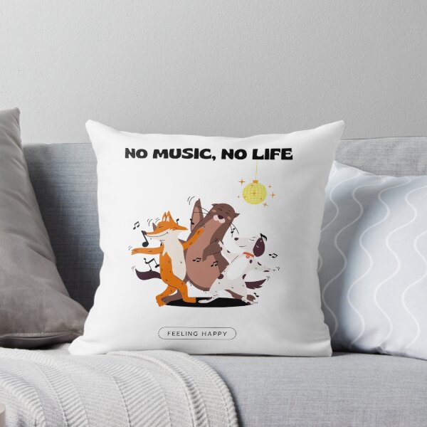 Item preview, No Music No Life designed and sold by DesignDuoStudio.