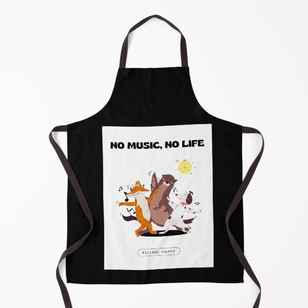 Item preview, No Music No Life designed and sold by DesignDuoStudio.