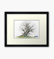 The Whomping Willow Framed Print