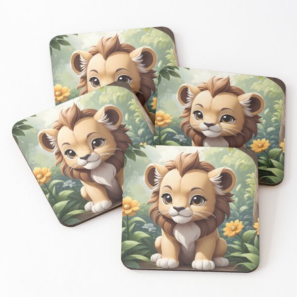 Item preview, Chibi Lion Cub designed and sold by AICreativeArts.