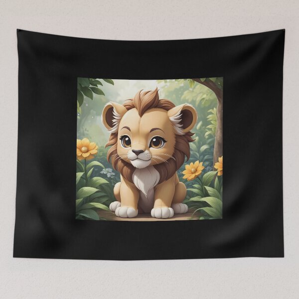 Item preview, Chibi Lion Cub designed and sold by AICreativeArts.