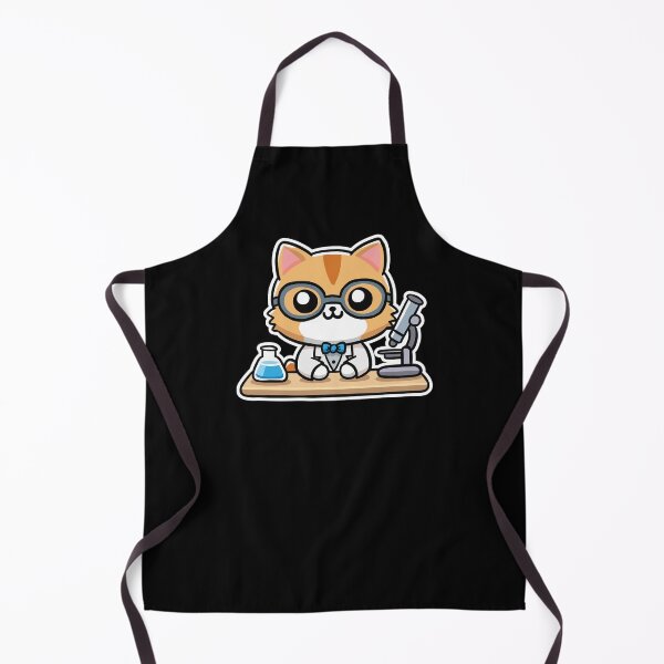 Item preview, Cute Scientist Cat, Science designed and sold by TalesOfScience.