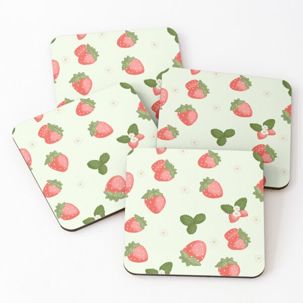 Item preview, Juicy Strawberry light green  designed and sold by DaniUK.