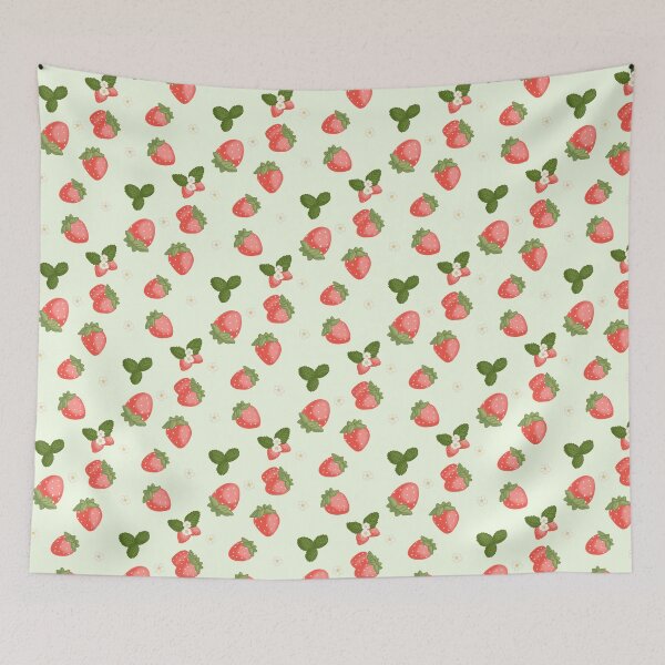 Item preview, Juicy Strawberry light green  designed and sold by DaniUK.