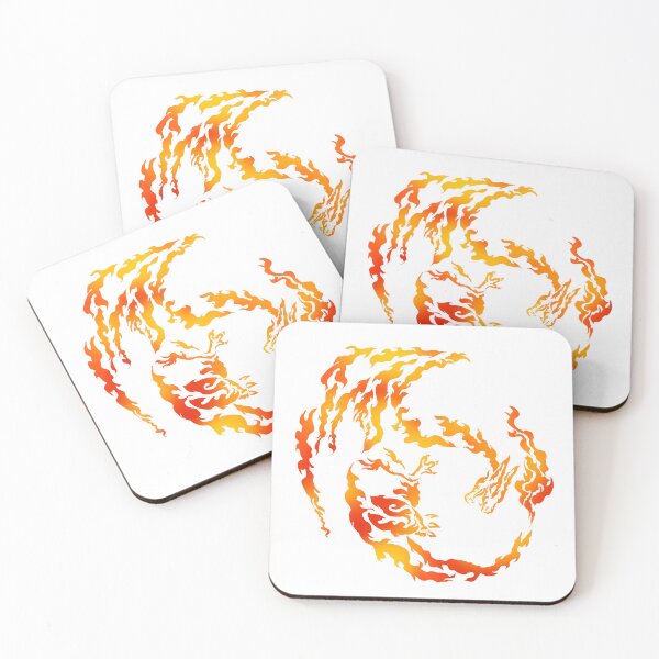 Item preview, Flaming dragon tribal normal fire colour designed and sold by Artsydragongal.