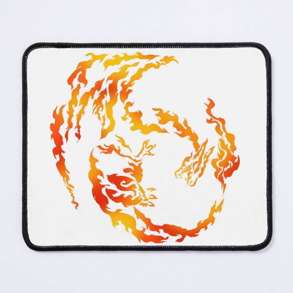 Item preview, Flaming dragon tribal normal fire colour designed and sold by Artsydragongal.