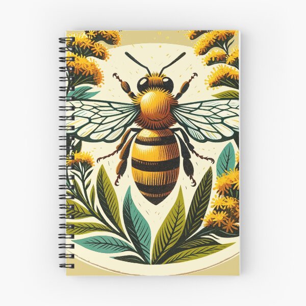 Item preview, Goldenrod Honeybee designed and sold by FrictionMaxxing.