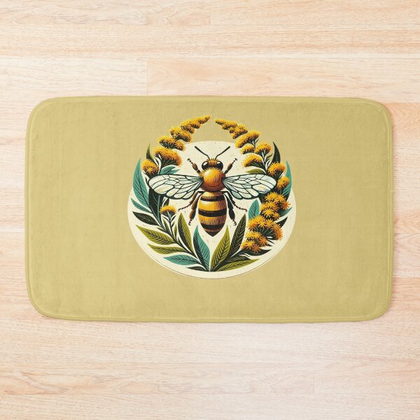 Item preview, Goldenrod Honeybee designed and sold by FrictionMaxxing.