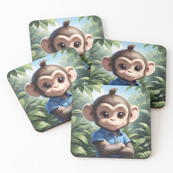 Item preview, Smart Monkey designed and sold by AICreativeArts.